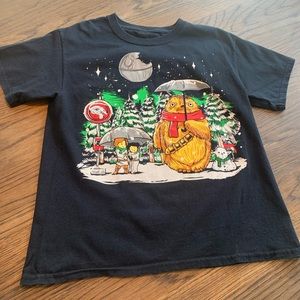 Disney Star Wars Christmas tee shirt